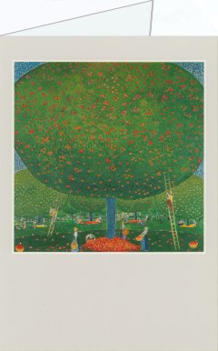 Amiet Cuno; Apfelernte