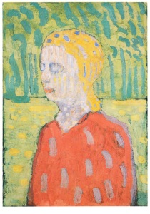 Amiet Cuno; Frauenbildnis , 1906