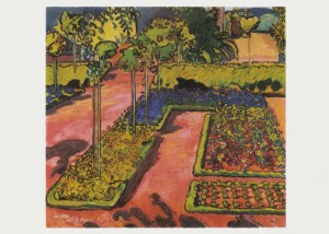 Amiet Cuno; Im Garten , 1910