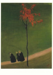 Amiet Cuno; Kirschbäumchen , 1899
