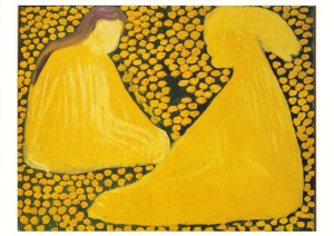 Amiet Cuno; Die gelben Mädchen , 1905