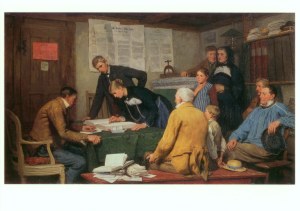 Anker Albert; The Civil Marriage , 1887
