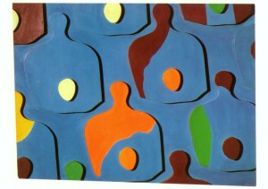 Arp Hans; Das Eierbrett , 1922