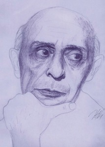 Attia Alexander; Portrait Arnold Schönberg