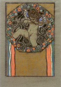 Auchentaller Josef Maria; Allegory 18 , Amor , 1904-1908