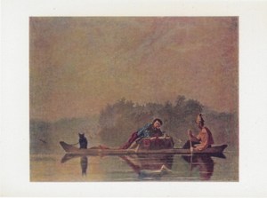 Bingham George Caleb; Fur Traders on the Missouri