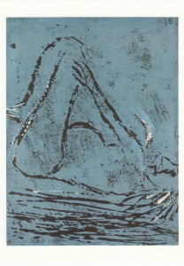 Baselitz Georg; Woman on the Beach , 1982