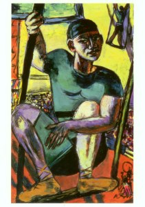 Beckmann Max; Acrobat on Trapeze , 1940