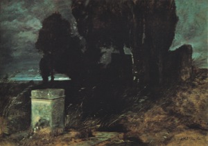 Böcklin Arnold; Sturm am Meer , 1880