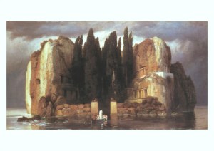 Böcklin Arnold; Die Toteninsel , 1886