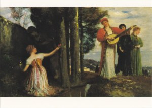 Böcklin Arnold; Sieh, es lacht die Au , 1887