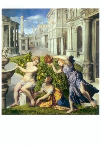 Bordone Paris; Bathsheba at her Bath