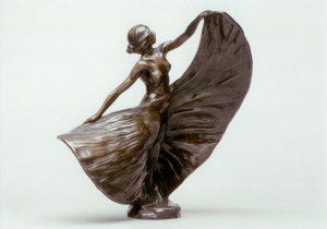 Carabin Rupert François Jean-Baptiste; Die Tänzerin Loïe Fuller , ca. 1896/97