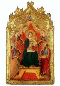 Cecco Gregorio di; Madonna with Angels and Saints