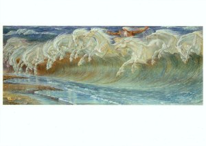 Crane Walter; Die Rosse des Neptun , 1892