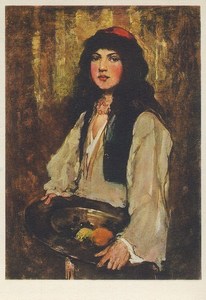 Duveneck Frank; Venezianisches Mädchen