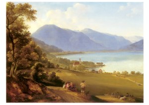 Dillis Johann Georg von; Der Tegernsee , 1825