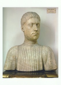 Fiesole Mino da; Bust of Piero de Medici , 1453