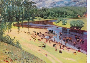 Golljin; Russische Flußlandschaft