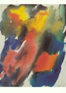 Hartung Hans; Gelb, Rot und Blau , 1922