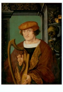 Holbein Hans the Younger; Portrait of Johannes Xylotectus , 1520