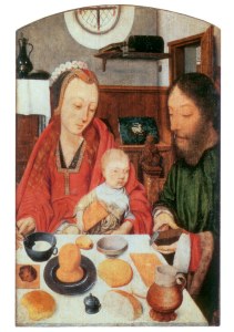 Jansz Jacob; The Holy Family at the Table