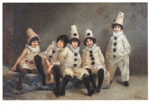 Kaulbach Friedrich August von; Kinderkarneval , 1888