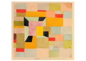 Klee Paul; Aufgeteilte Farbvierecke , 1921