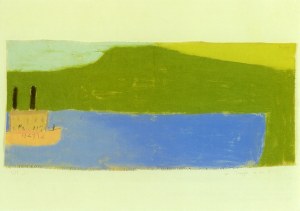 Klee Paul; Der Dampfer in der Bucht , 1937
