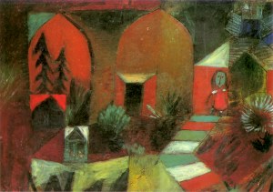 Klee Paul; Kind als Einsiedler , 1920