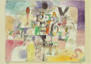 Klee Paul; Das literarische Klavier , 1918