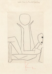Klee Paul; Der Mond als Spielzeug , 1940