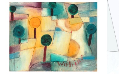 Klee Paul; Wohin? Junger Garten , 1920