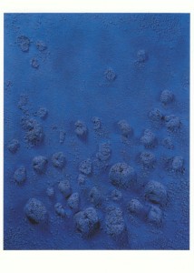 Klein Yves; Blaues Schwammrelief , 1960