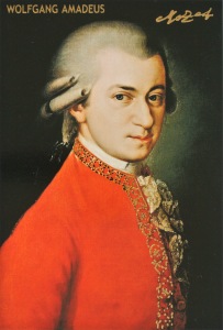 Krafft Barbara; Portrait Wolfgang Amadeus Mozart , 1819
