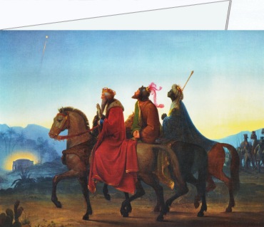 Kupelwieser Leopold; Die Heiligen Drei Könige , 1825