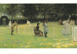 Lavery Sir John; Die Tennispartie , 1885
