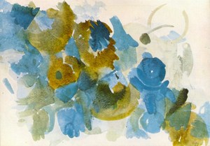 Nay Ernst Wilhelm; Umbrian Blue