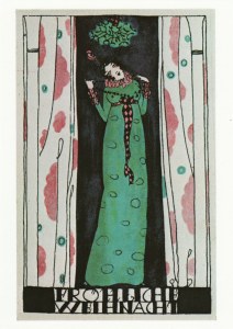 Nechansky Arnold; Merry Christmas - Postcard, 1912