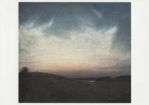 Paulsen Julius; Sommernacht. Motiv aus Høsterkøb , 1888