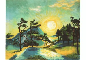 Pechstein Max; Aufgehende Sonne, 1933
