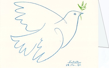 Picasso Pablo; Colombe bleue , 28.12.1961