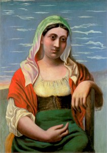Picasso Pablo; Die Italienerin , 1919
