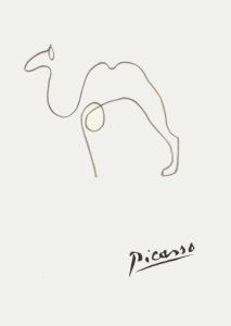 Picasso Pablo; Das Kamel , 1907