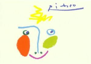Picasso Pablo; La Lavandière , 1961