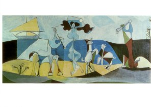 Picasso Pablo; Die Lebensfreude oder Antipolis, 1946