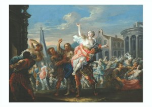 Platzer Johann Georg; Der Raub der Sabinerinnen