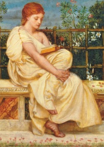 Poynter Sir Edward John; Lesende , 1871