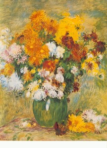 Renoir Pierre-Auguste; Chrysanthemenstrauß