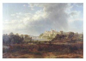 Reinhard Carl Raphael; Ansicht von Bernburg , 1864